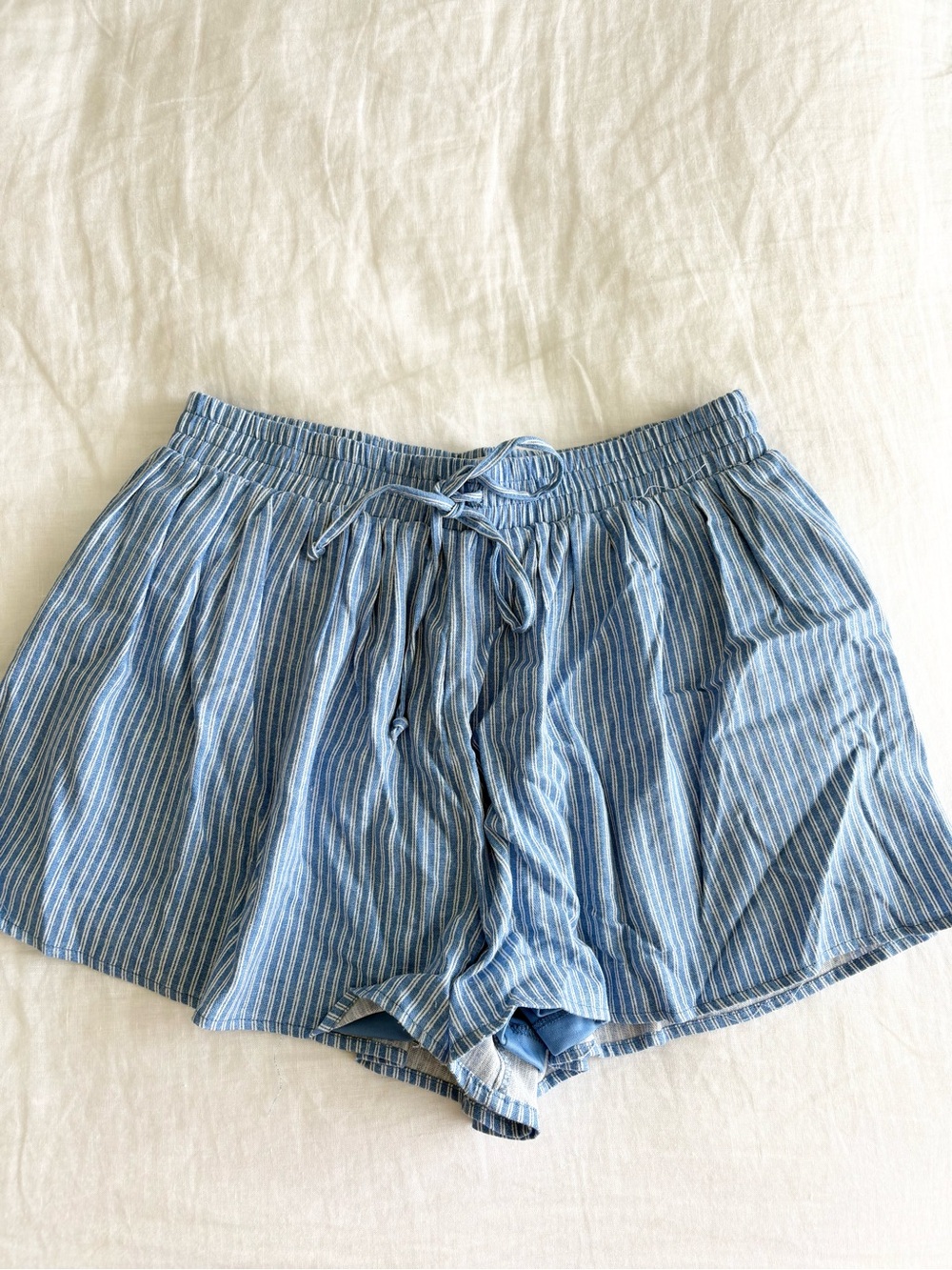 Altar’d State Blue Stripe Shorts